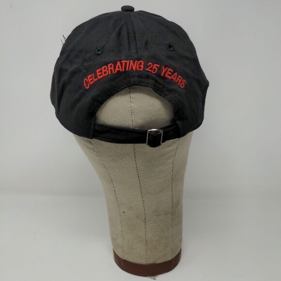 John Force Racing Castrol Oil 25 Year Celebration Slideback Cap Hat Black - Picture 7 of 11